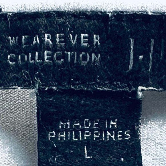 J Jill Wearever Collection Round Neck 3/4 Sleeve, White Top Tunic, L - Picture 7 of 7